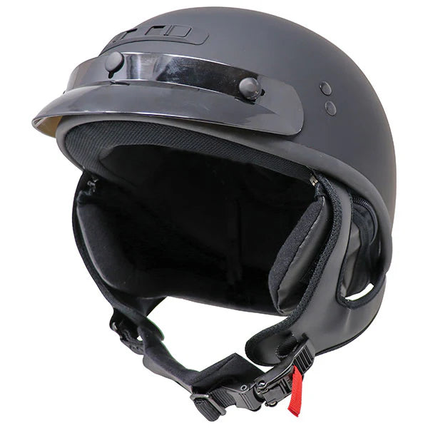 HH-35 HALF HELMET (Flat Black) | GMAX