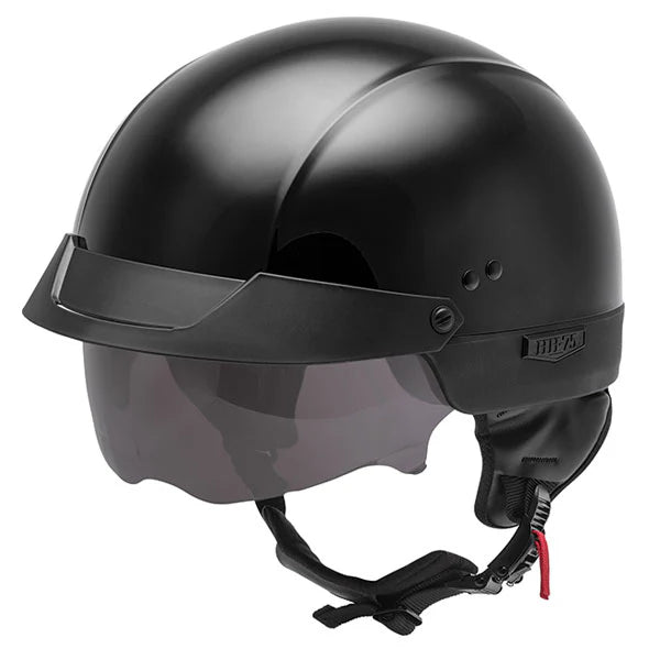 HH-75 SOLID HALF HELMET (Gloss Black) | GMAX