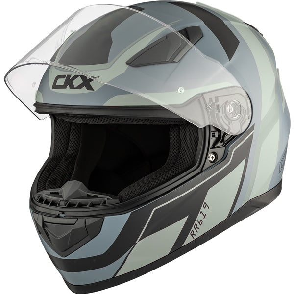 RR619 INTERCEPTOR HELMET (Mat Silver) | CKX