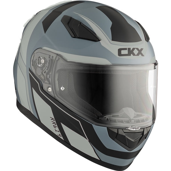 RR619 INTERCEPTOR HELMET (Mat Silver) | CKX