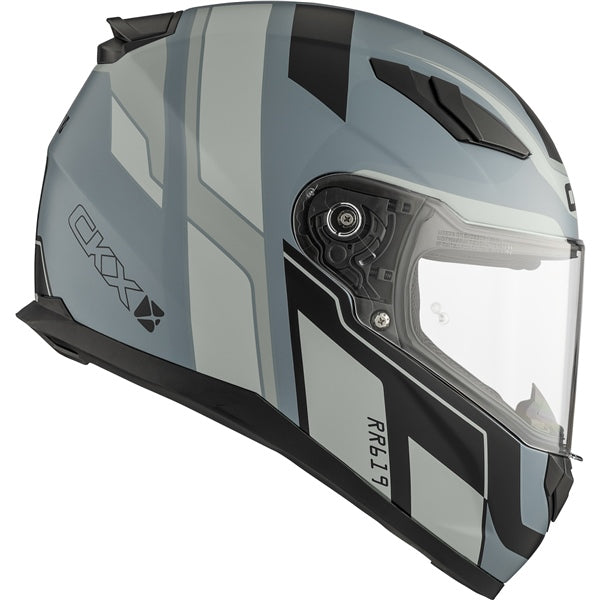 RR619 INTERCEPTOR HELMET (Mat Silver) | CKX