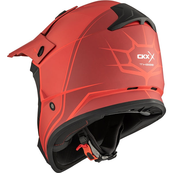 TX228 OFF ROAD HELMET (Energy Mat Red) | CKX