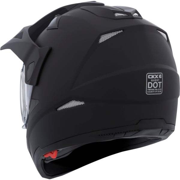 QUEST RSV HELMET (Solid Matte Black) | CKX