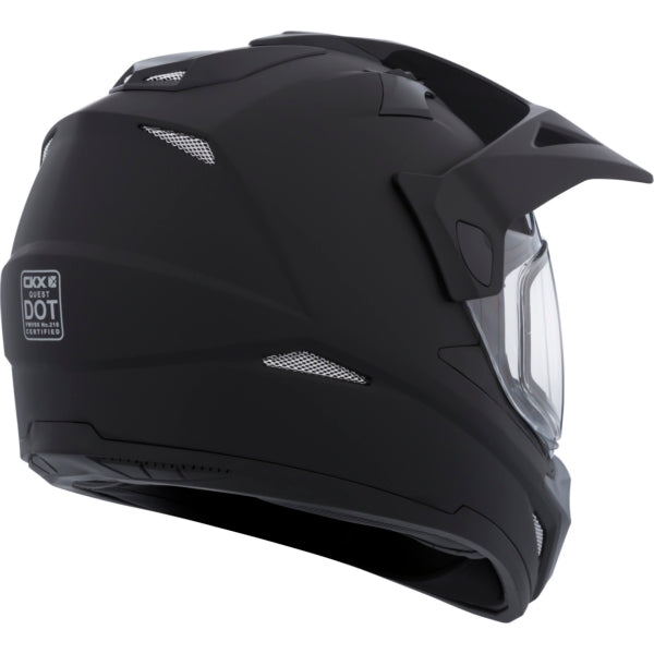 QUEST RSV HELMET (Solid Matte Black) | CKX