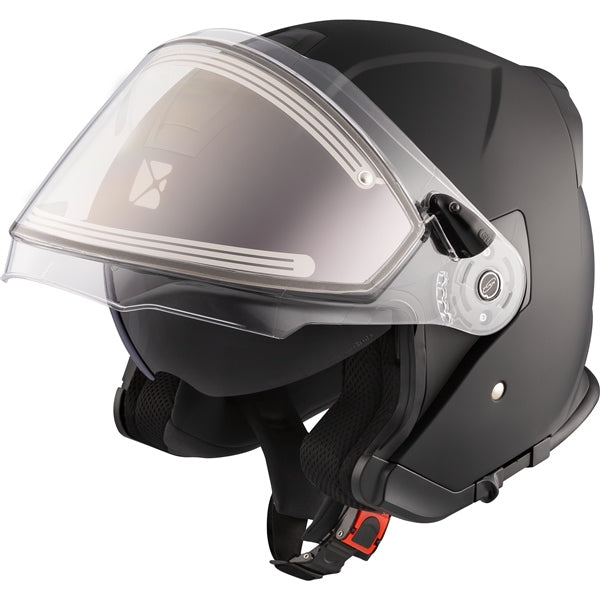 RAZOR RSV OPEN FACE ELECTRIC HELMET (Matte Black) | CKX