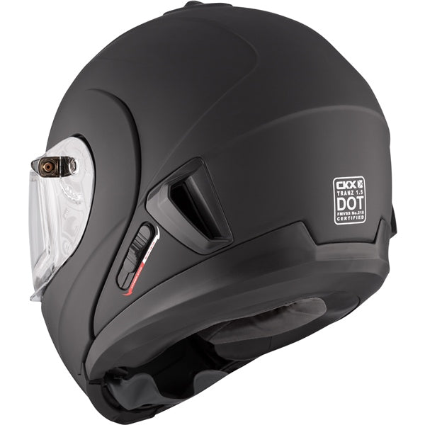 TRANZ 1.5 AMS ELECTRIC MODULAR HELMET (Matte Black) | CKX