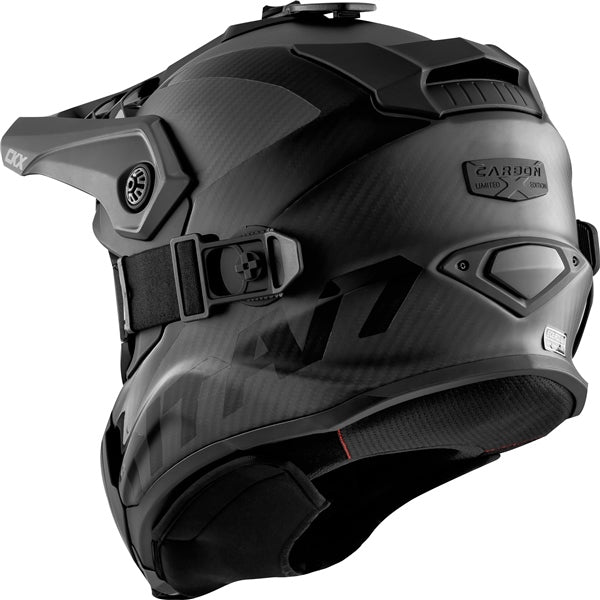 TITAN ELECTRIC DUAL LENSE HELMET (SOLID CARBON) | Kimpex