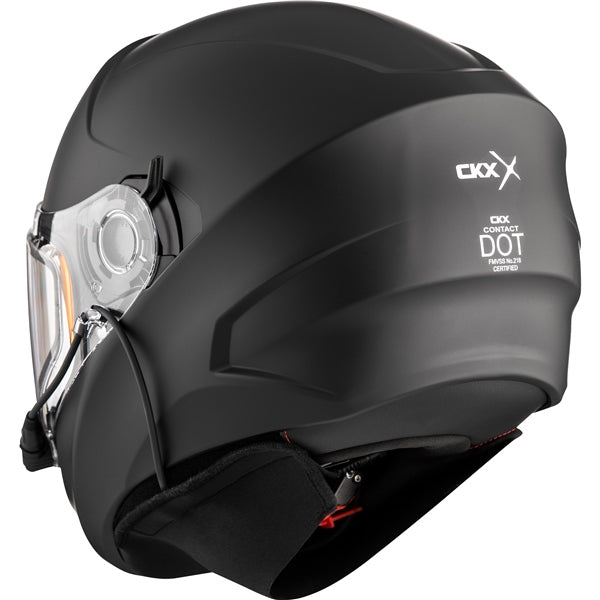 CONTACT EDL HELMET (Solid Matte Black) | CKX