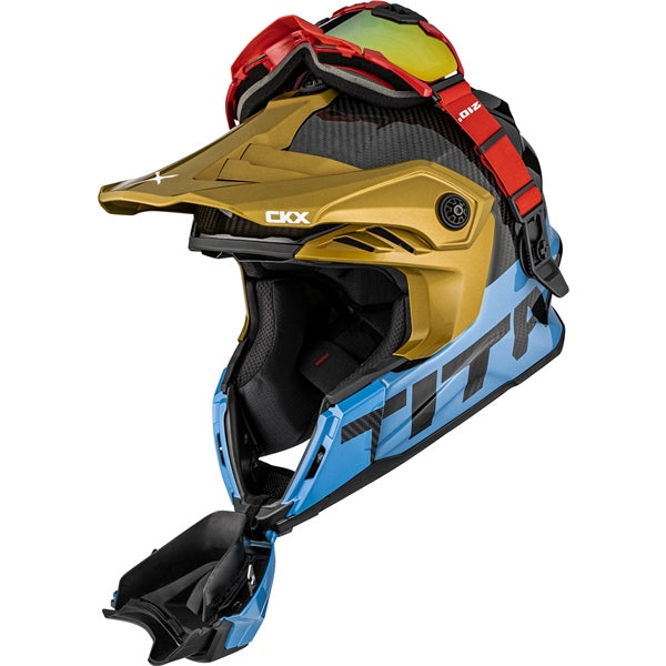 TITAN AIR FLOW CARBON (Blue/RedCamel) | CKX
