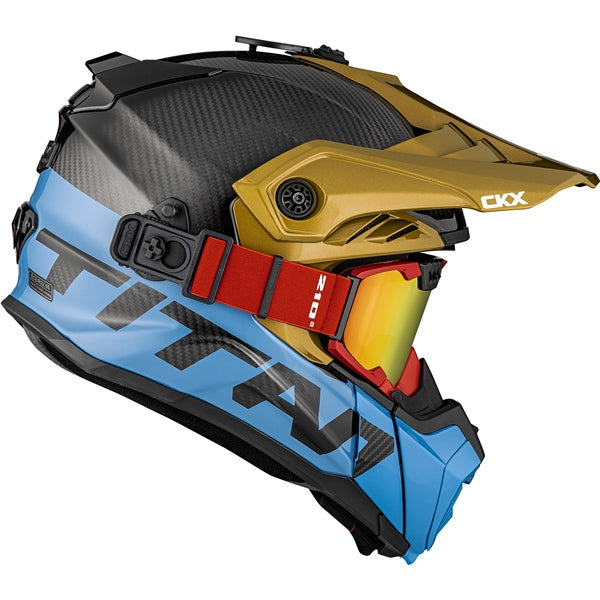TITAN AIR FLOW CARBON (Blue/RedCamel) | CKX