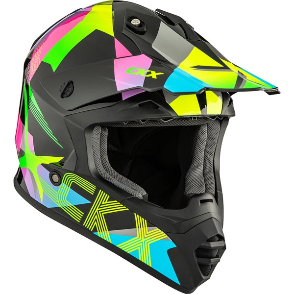 TX228 OFF ROAD HELMET (Lord Glossy Rainbow) | CKX