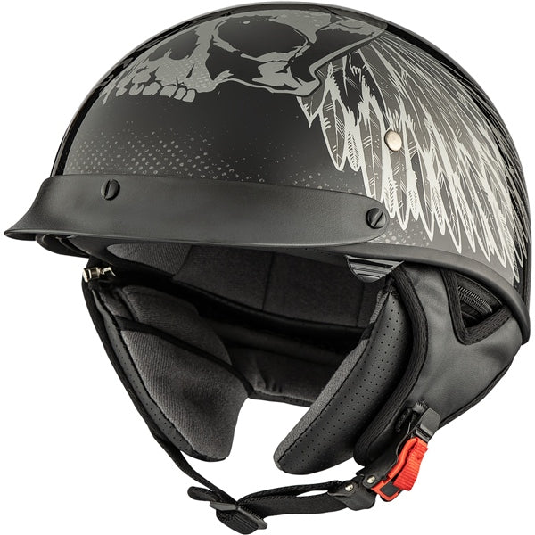 REVOLT RSV HALF HELMET (Pariah-Glossy Black) | CKX