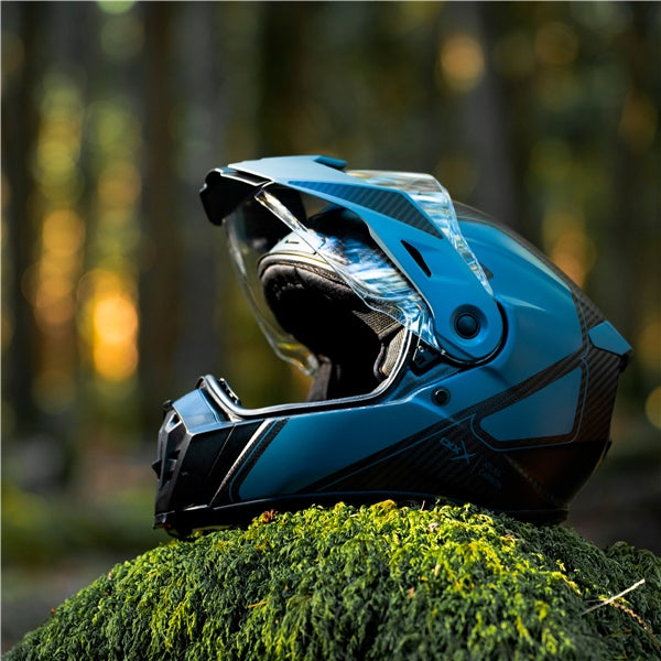 ATLAS CARBON DUAL SPORT HELMET (Mat Blue) | CKX