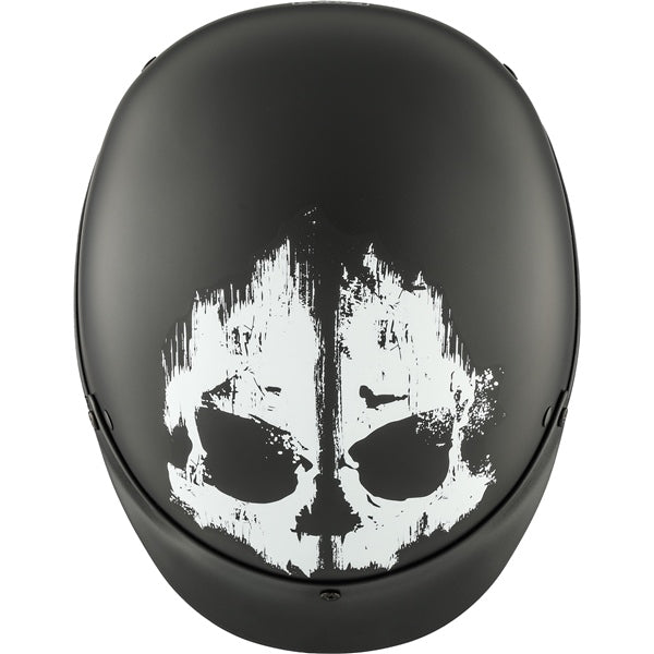 BULLET HALF HELMET (Lull- Gloss Black/White) | CKX