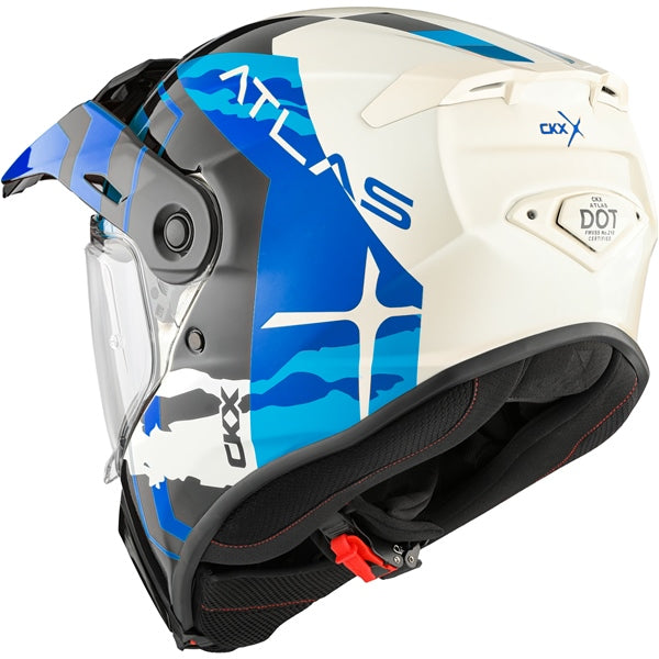 ATLAS DUAL SPORT HELMET (Equinox- Glossy Blue) | CKX