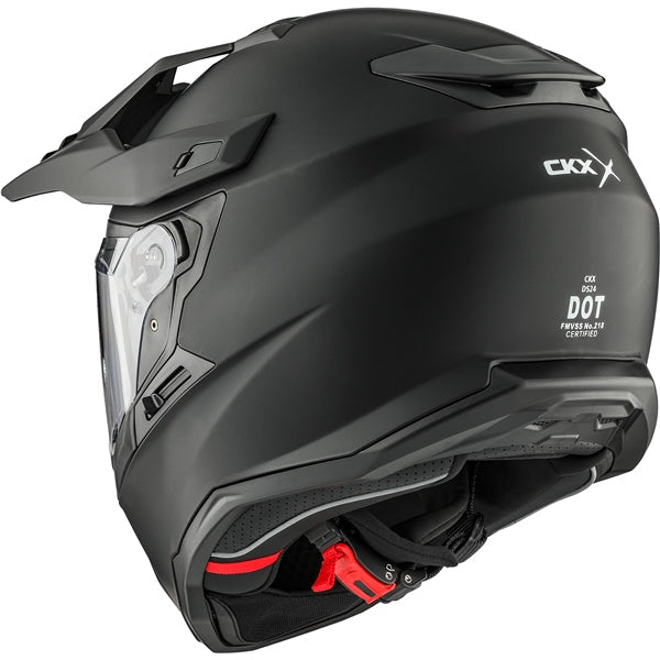 DS24 DUAL SPORT HELMET (Mat Black) | CKX