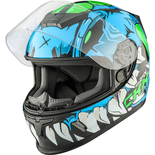 RR24Y YOUTH HELMET (Brave- Glossy Blue) | CKX