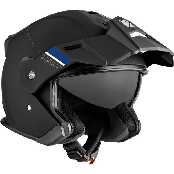 RAZOR-X HELMET (Spark- Mat Blue) | CKX