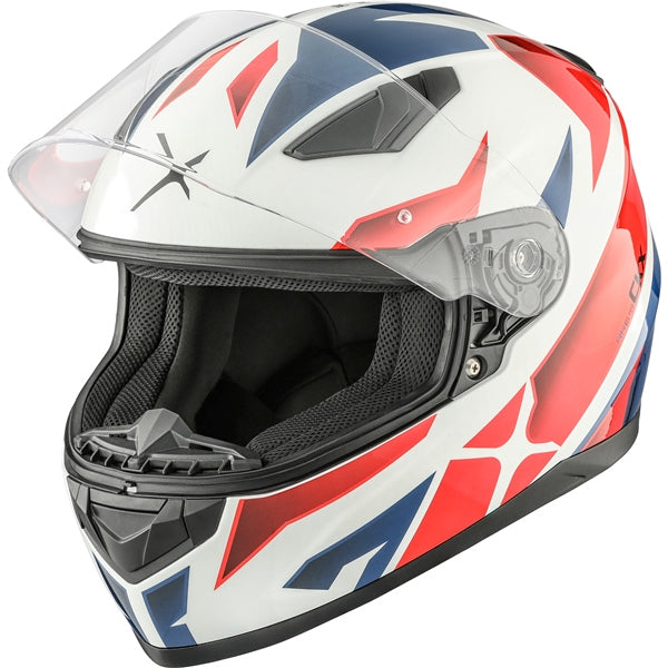 RR619 HELMET (Shot Glossy Red/Blue) | CKX