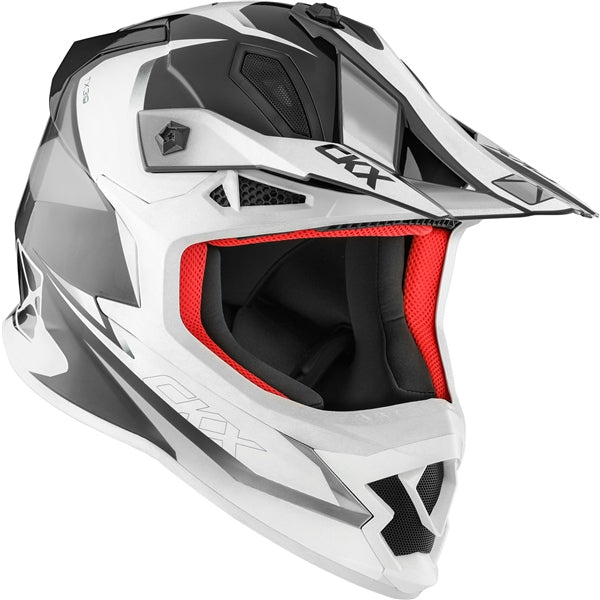 TX319 OFF ROAD HELMET (Skyway Glossy Grey) | CKX