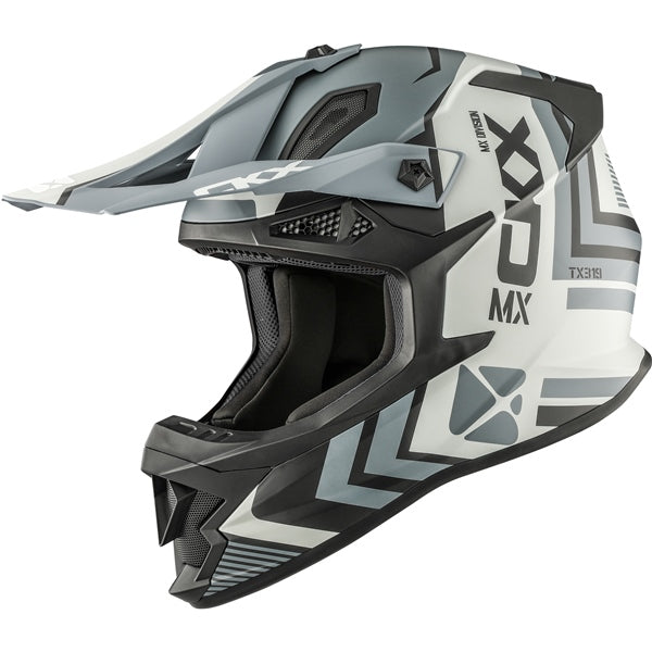 TX319 OFF ROAD HELMET (Arrow Mat Grey) | CKX