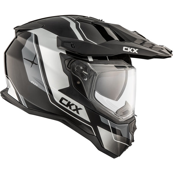 DS24 DUAL LENS HELMET (Glossy Grey) | CKX