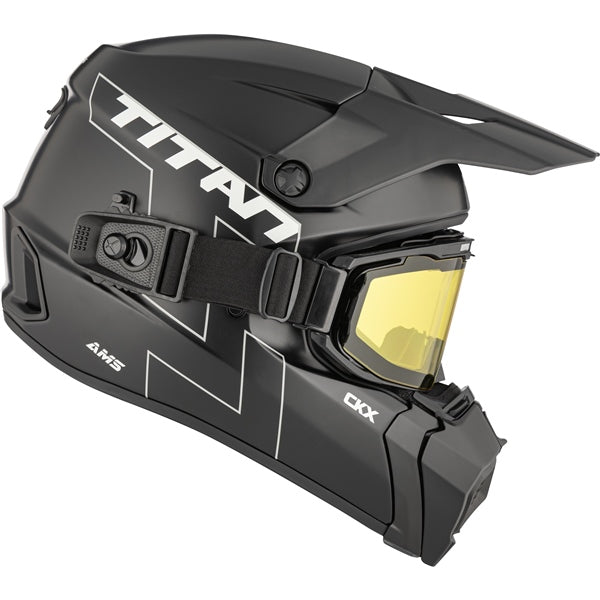 TITAN ELECTRIC WINTER HELMET (Mat Black) | CKX
