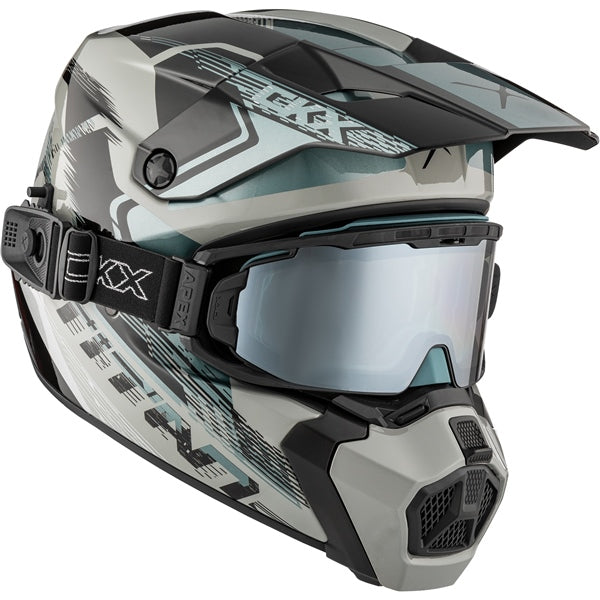 TITAN DUAL LENS WINTER HELMET (Concordia Glossy Grey) | CKX