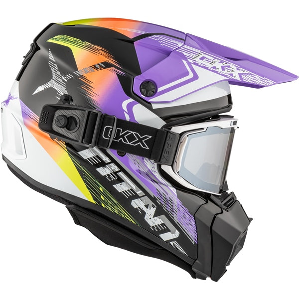 TITAN DUAL LENS WINTER HELMET (Concordia Glossy Violet) | CKX