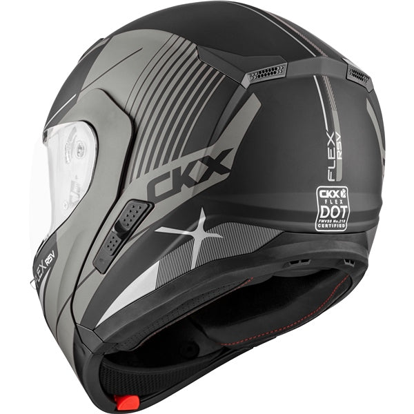 FLEX RSV MODULAR HELMET (Tempo-Mat Grey) | CKX