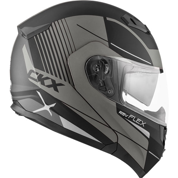 FLEX RSV MODULAR HELMET (Tempo-Mat Grey) | CKX