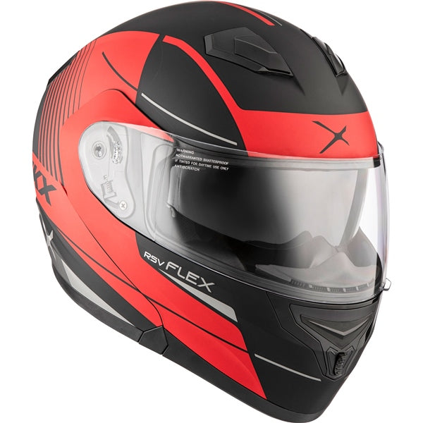 FLEX RSV MODULAR HELMET (Tempo-Mat Red) | CKX