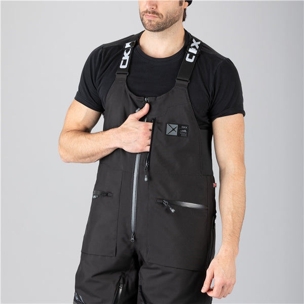 MEN'S SNOW PANTS BIB CONQUER (Black) | CKX