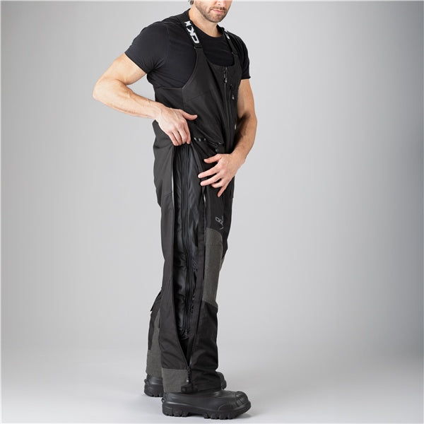 MEN'S SNOW PANTS BIB CONQUER (Black) | CKX