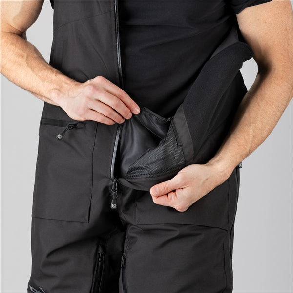 MEN'S SNOW PANTS BIB CONQUER (Black) | CKX