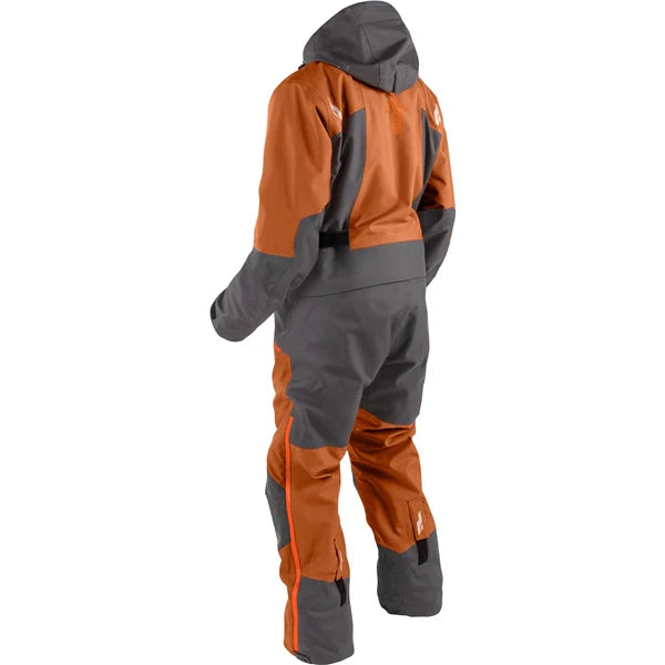 MENS ELEVATION ZERO (PECAN/GREY) | CKX back view showing adjustable waist and vent features.