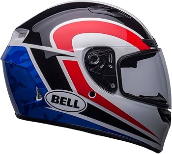 QUALIFIER DLX MIPS FULL FACE HELMET (White/Blue Camo) | BELL