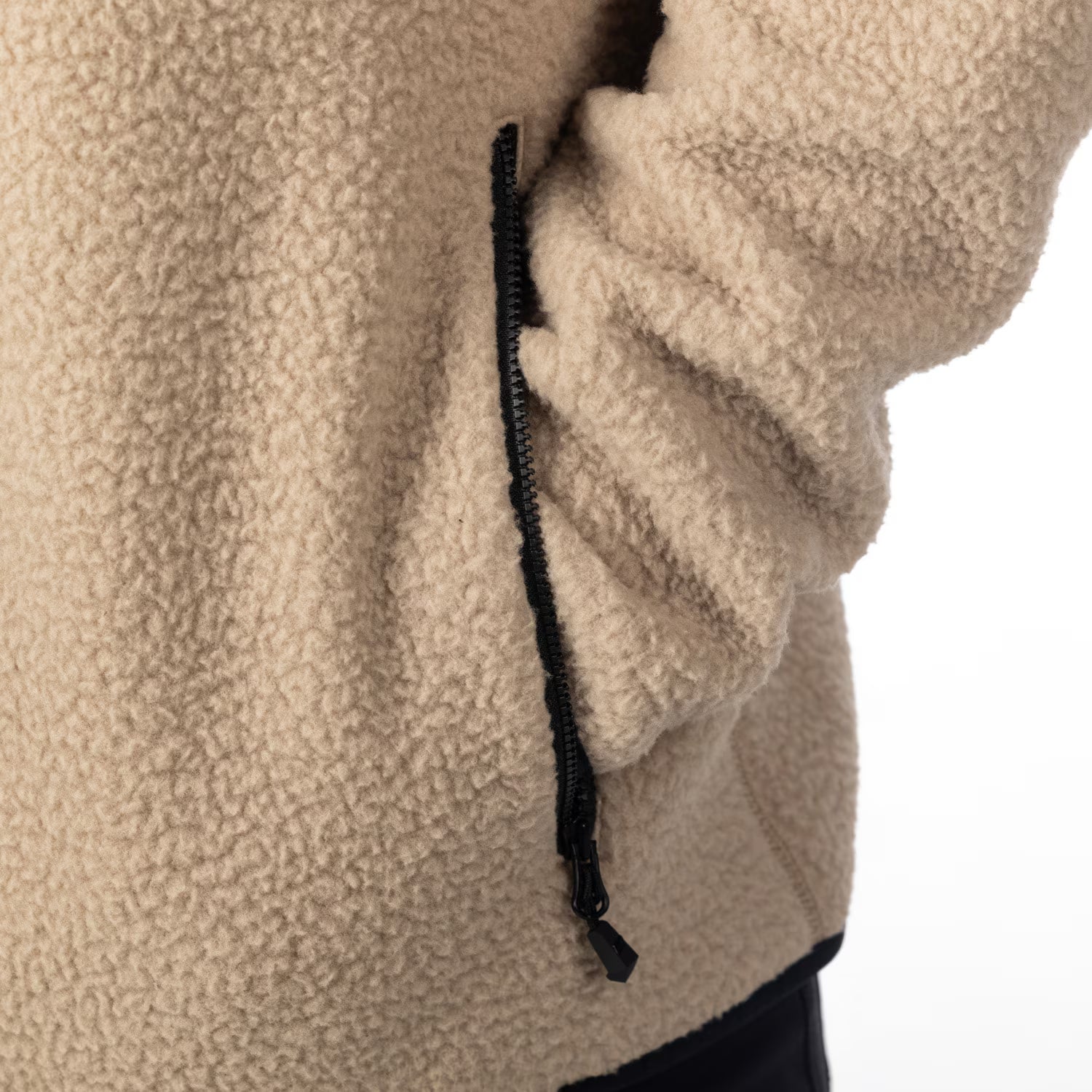 HIGH PILE JACKET (Montana Tan/Black) | KLIM