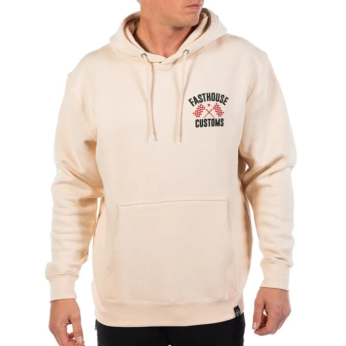 68 TRICK HOODED PULLOVER (SAND) | FASTHOUSE