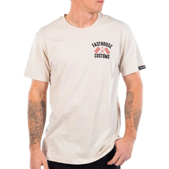 68 TRICK SS TEE (SAND) | FASTHOUSE