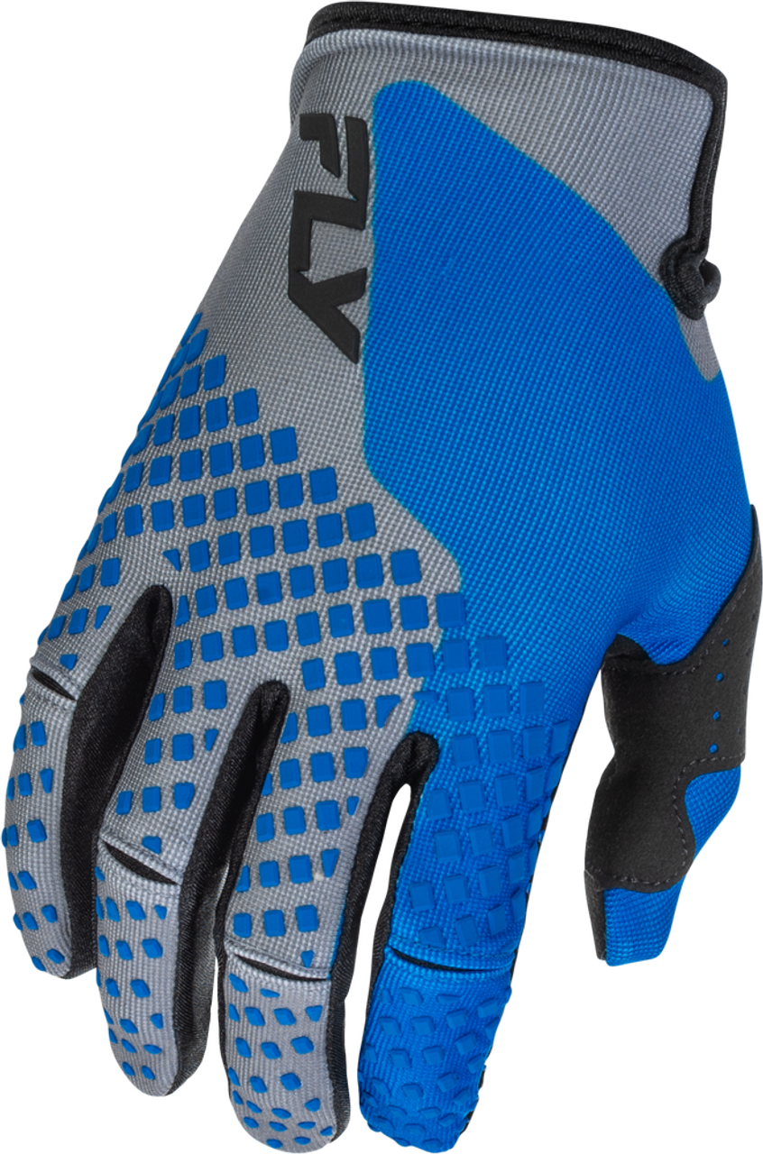 KINETIC MX GLOVES (Blue/Black/Grey) | FLY RACING
