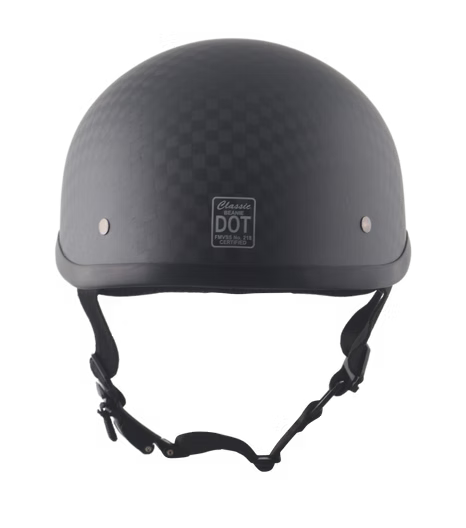 CLASSIC QR BEANIE HELMET (Dull Carbon) | Daytona Classic