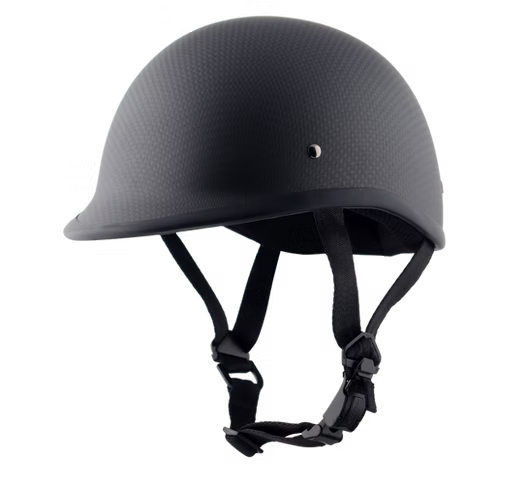 CLASSIC POLO HELMET QR (Dull Carbon) | Daytona Classic