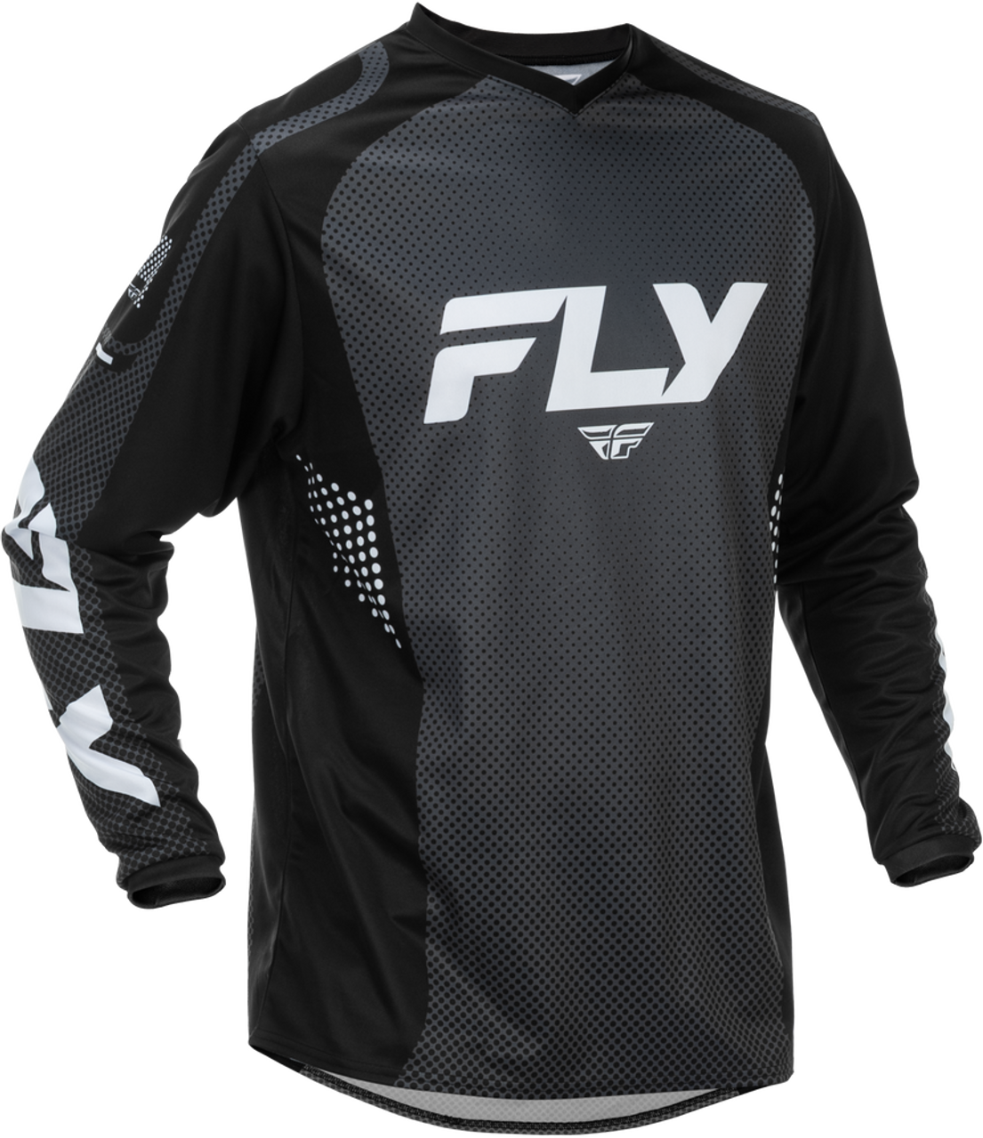 F-16 JERSEY (Black/White) | FLY RACING