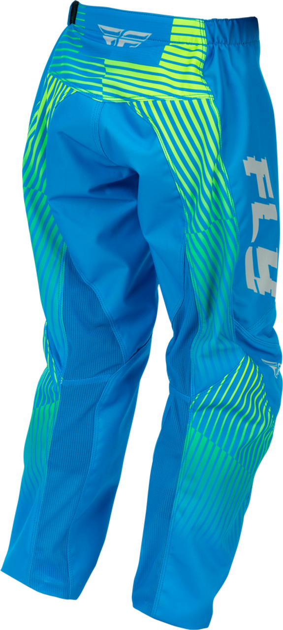 YOUTH F-16 PANT (Blue-Hi-Vis) | FLY RACING