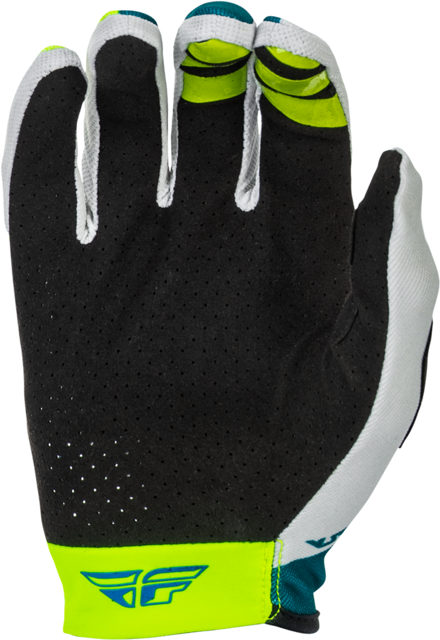LITE MX GLOVES (Grey/Lime/Teal) | FLY RACING