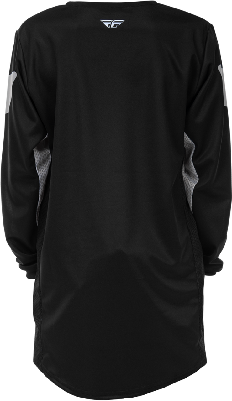 YOUTH KINETIC JERSEY (Black/Grey) | FLY RACING