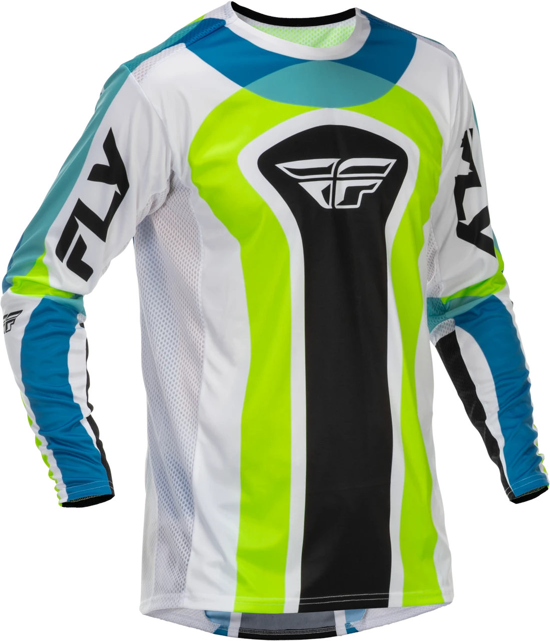 LITE JERSEY (White/Lime/Black) | FLY RACING