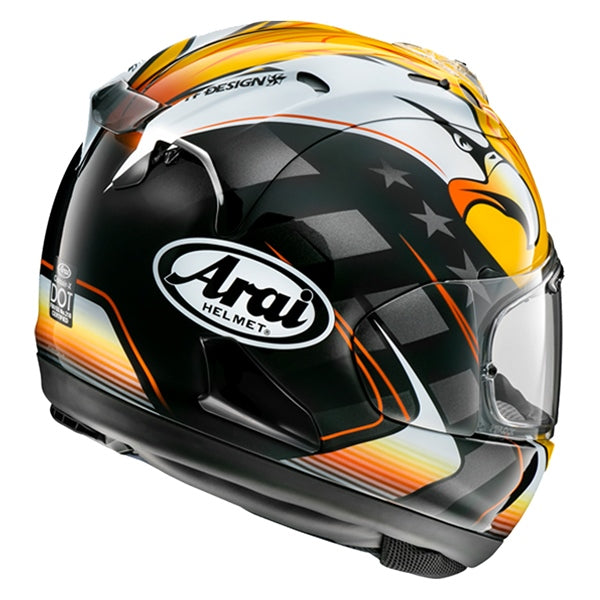 CORSAIR-X FULL FACE HELMET (KR-2 Yellow) | Arai