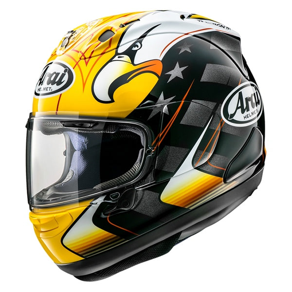 CORSAIR-X FULL FACE HELMET (KR-2 Yellow) | Arai